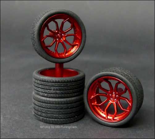 1:18 Nissan PRIOR DESIGN GT-R (R35)  LM Rim Size